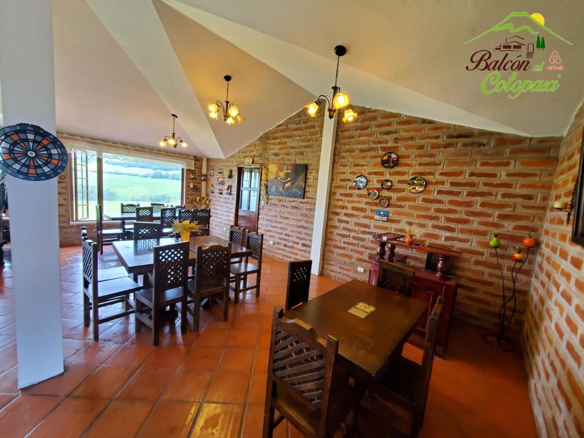 Balcon Al Cotopaxi Hosteria Sangolquí Extérieur photo