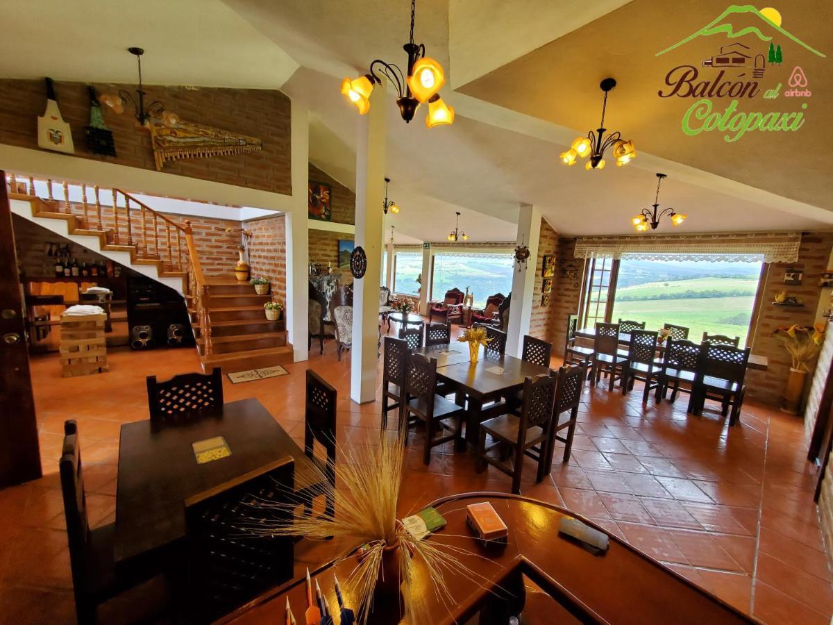 Balcon Al Cotopaxi Hosteria Sangolquí Extérieur photo