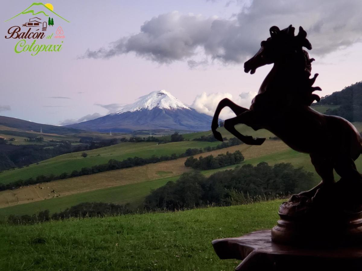 Balcon Al Cotopaxi Hosteria Sangolquí Extérieur photo