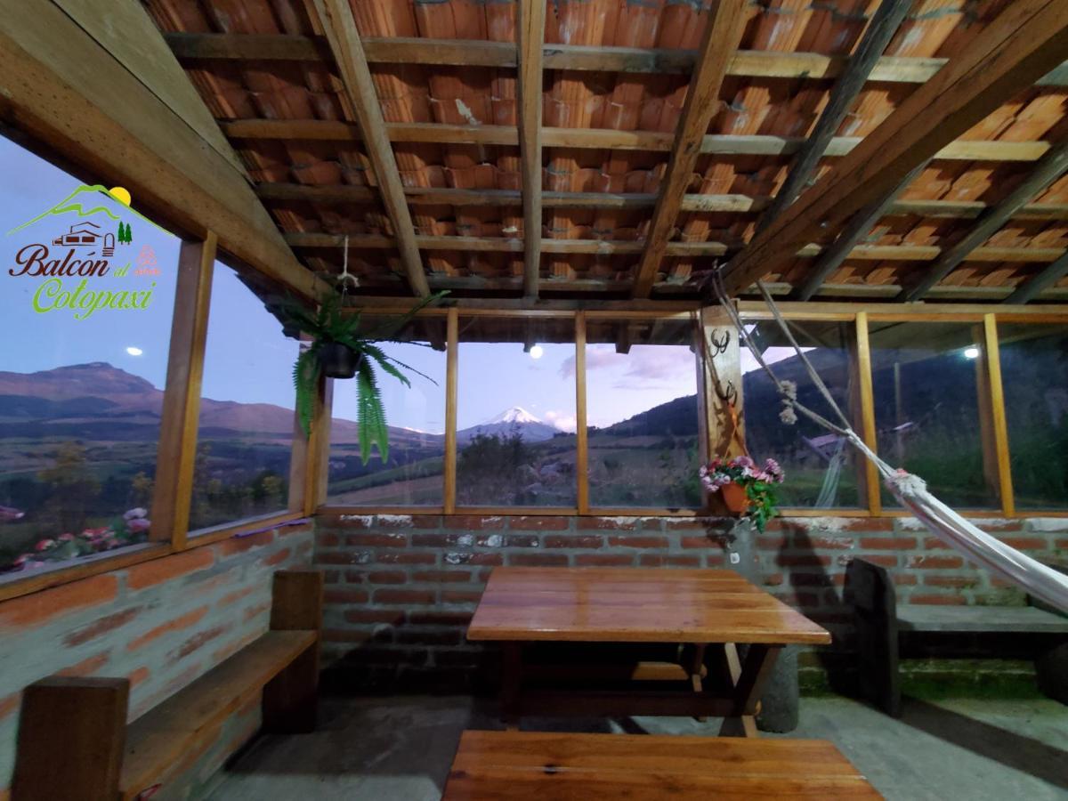 Balcon Al Cotopaxi Hosteria Sangolquí Extérieur photo