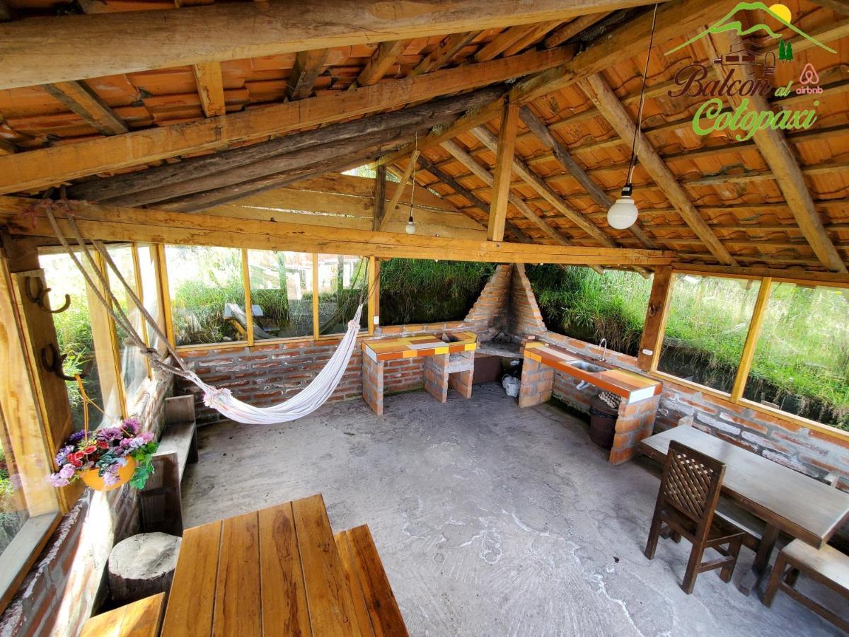 Balcon Al Cotopaxi Hosteria Sangolquí Extérieur photo