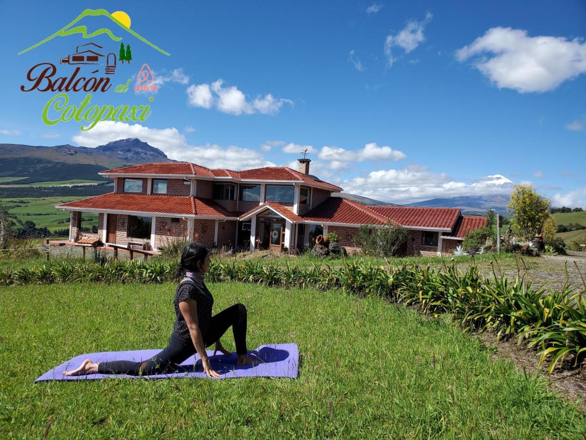 Balcon Al Cotopaxi Hosteria Sangolquí Extérieur photo