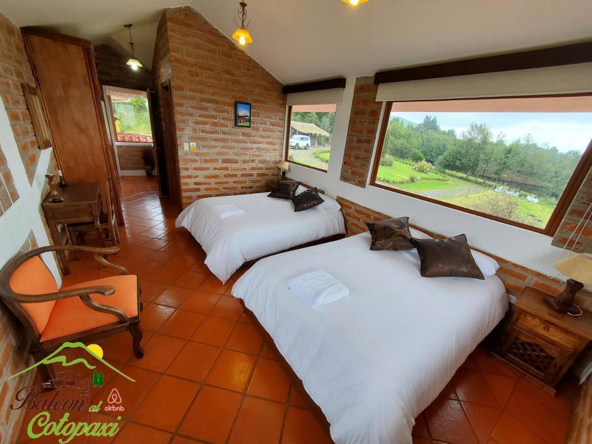 Balcon Al Cotopaxi Hosteria Sangolquí Extérieur photo