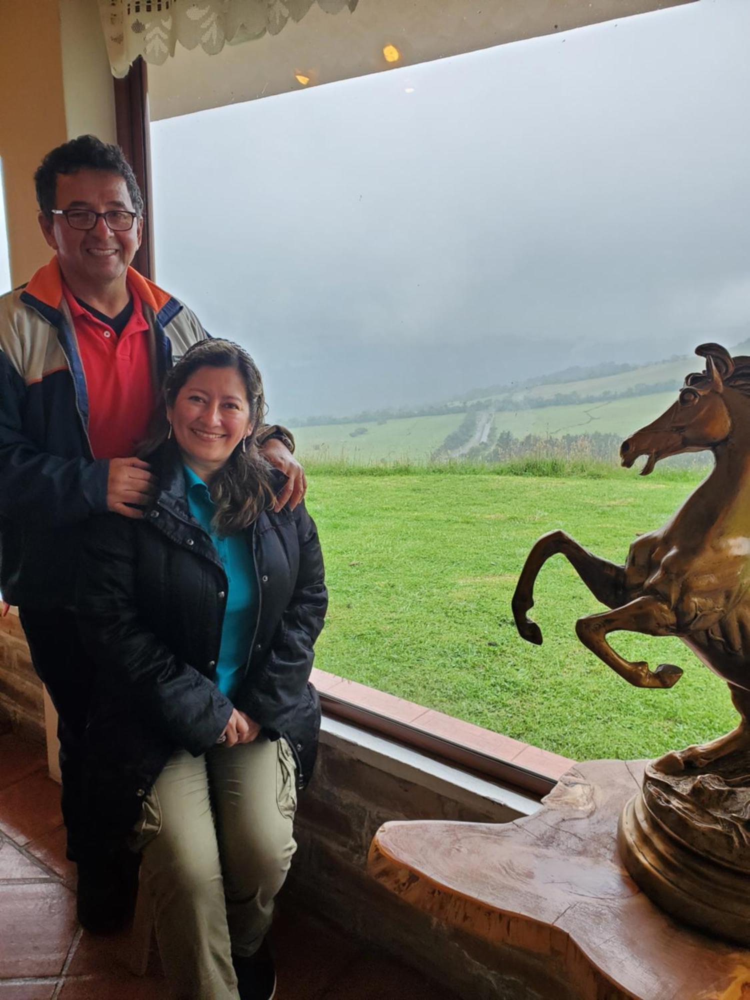 Balcon Al Cotopaxi Hosteria Sangolquí Extérieur photo